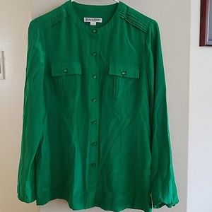 Pendleton 100%silk blouse